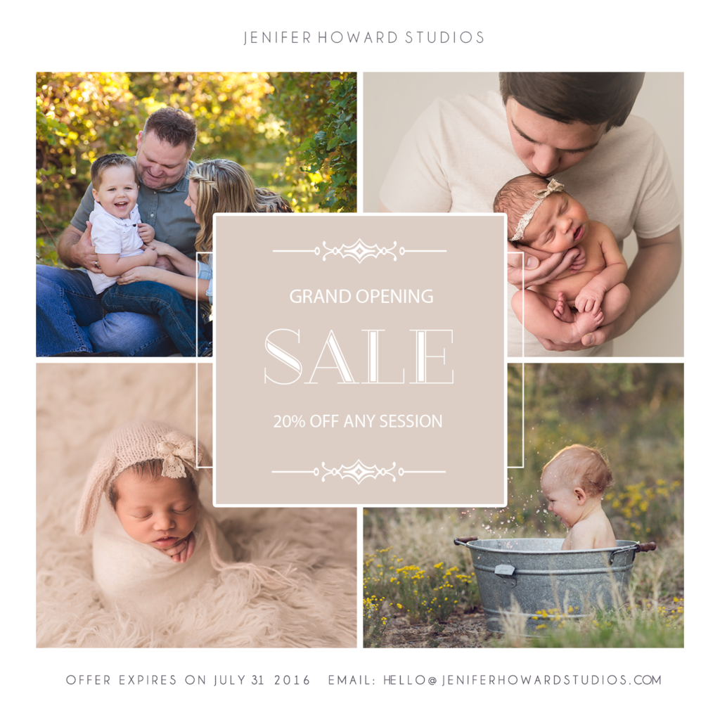 Photographers Near Greensboro - Jenifer Howard Studios