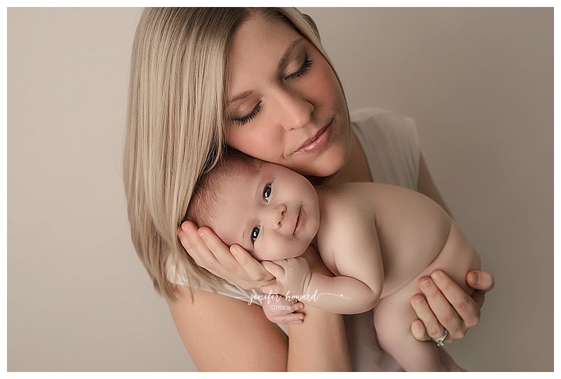 Newborn with Mom - Greensboro Photographer