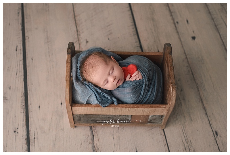 Heart Baby - NC Newborn Photography