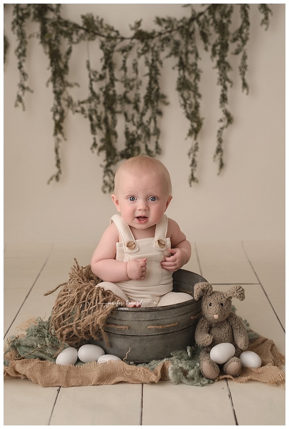 Baby Milestone PHotographer in Kernersville NC